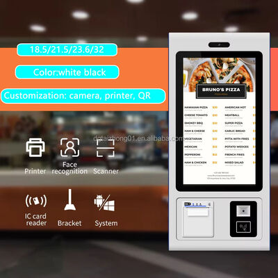 Wolnostojący kiosk z ekranem dotykowym o rozdzielczości 2K/4K i żywotności 60 000 godzin do zastosowań samoobsługowych