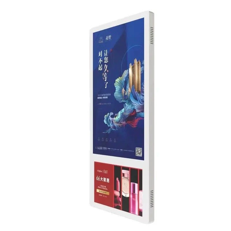 18.5 cali Wysoka jasność Android Wyświetlacz reklamowy w windzie Ekran LCD Digital Signage