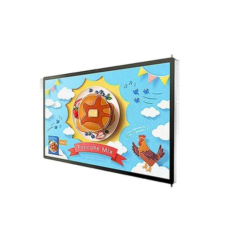 Ekran reklamowy LCD o wysokiej jasności 125W z kontrastem 3000:1 dla sygnalizacji cyfrowej