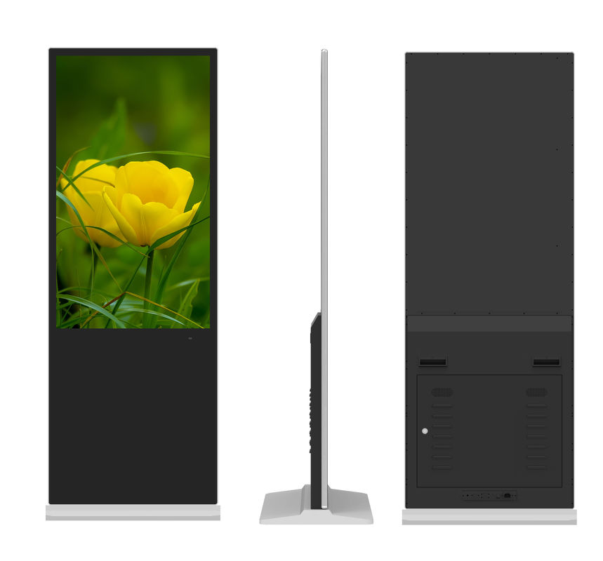 Centrum handlowe Samodzielny wyświetlacz reklamowy LCD Ekran 49 cali Odtwarzacz wideo 4K