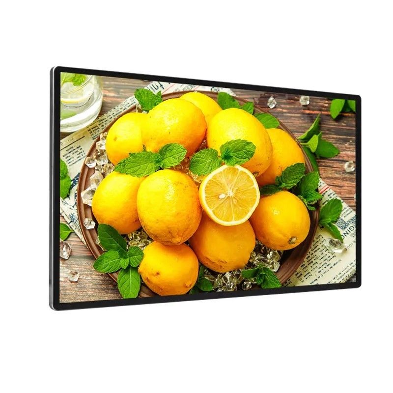 98-calowy ścienny wyświetlacz reklamowy LCD o rozdzielczości 1920 x 1080 i stopniu ochrony IP55/IP65