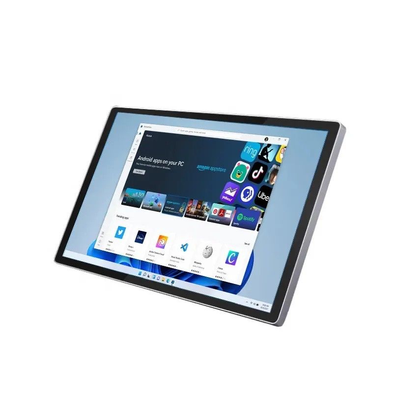 All In One ekran dotykowy kiosk wyświetlacz 21,5 cali ścianę Windows Android OS