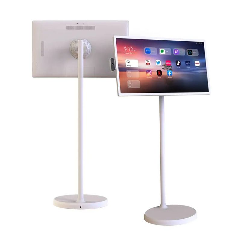Android OS Smart Digital Kiosk Ekran dotykowy bezprzewodowy przenośny Wbudowany w baterie 32 cali