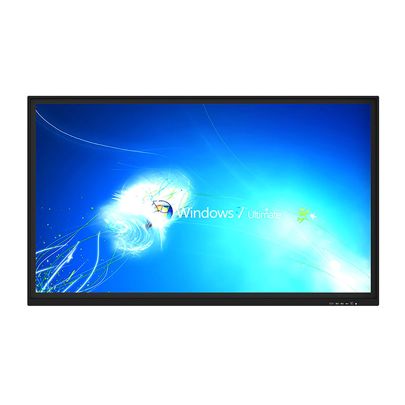 75-calowy ekran dotykowy Monitor wyświetlacz na ścianie Montowany telewizor Android All In One Kiosk ekranu dotykowego