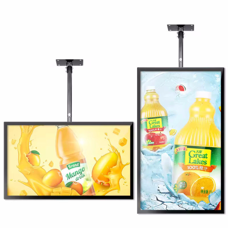 43-calowy wyświetlacz reklamowy LCD z kątem widzenia 178° i współczynnikiem kontrastu 3000:1 oraz zużyciem energii 125W