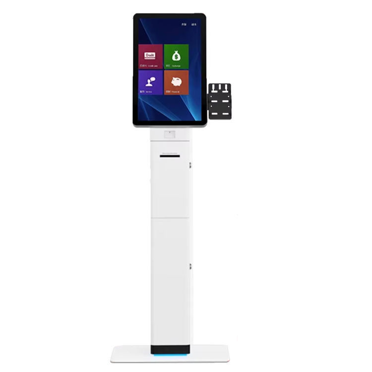 18,5-calowy kiosk z ekranem dotykowym, interaktywnym ekranem pojemnościowym i systemem Windows 10 do samodzielnego odprawy