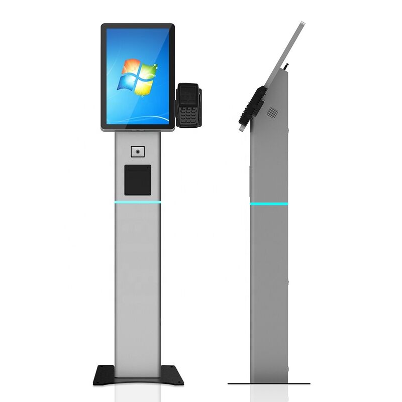 21,5-calowy kiosk samoobsługowy z ekranem dotykowym, płatnością NFC i konfigurowalnym systemem operacyjnym dla restauracji i handlu detalicznego